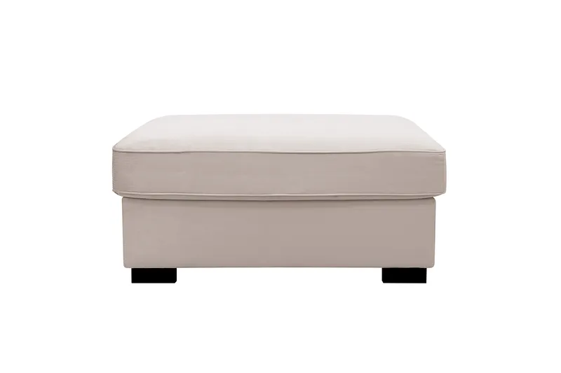 Rossita Jalkatuki Sametti - Beige - Huonekalut - Tuoli & nojatuoli - Jakkara & jalkarahi - Rahi