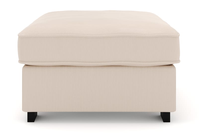 Rossita Jalkatuki Vakosametti - Beige - Huonekalut - Tuoli & nojatuoli - Jakkara & jalkarahi - Rahi