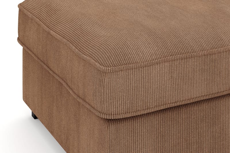 Rossita Jalkatuki Vakosametti - Brun - Huonekalut - Tuoli & nojatuoli - Jakkara & jalkarahi - Rahi