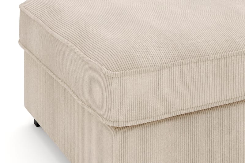 Rossita Jalkatuki Vakosametti - Greige - Huonekalut - Tuoli & nojatuoli - Jakkara & jalkarahi - Rahi