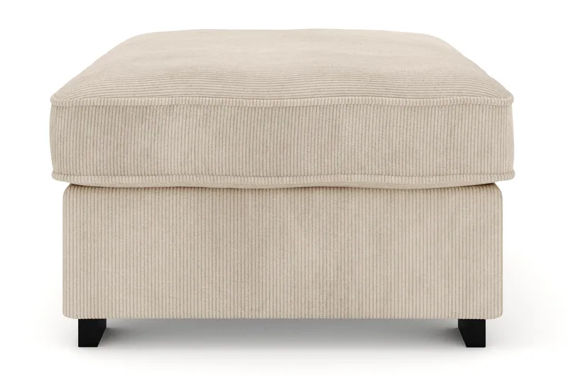 Rossita Jalkatuki Vakosametti - Greige - Huonekalut - Tuoli & nojatuoli - Jakkara & jalkarahi - Rahi