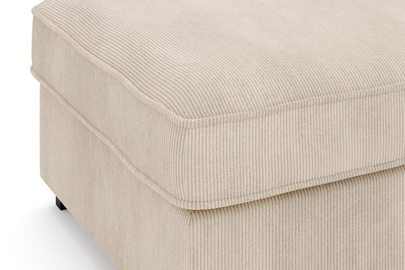 Rossita Jalkatuki Vakosametti - Greige - Huonekalut - Tuoli & nojatuoli - Jakkara & jalkarahi - Rahi