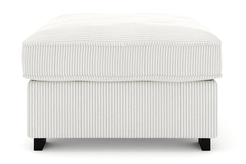 Rossita Jalkatuki Vakosametti - Offwhite - Huonekalut - Tuoli & nojatuoli - Jakkara & jalkarahi - Rahi