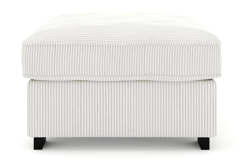 Rossita Jalkatuki Vakosametti - Offwhite - Huonekalut - Tuoli & nojatuoli - Jakkara & jalkarahi - Rahi