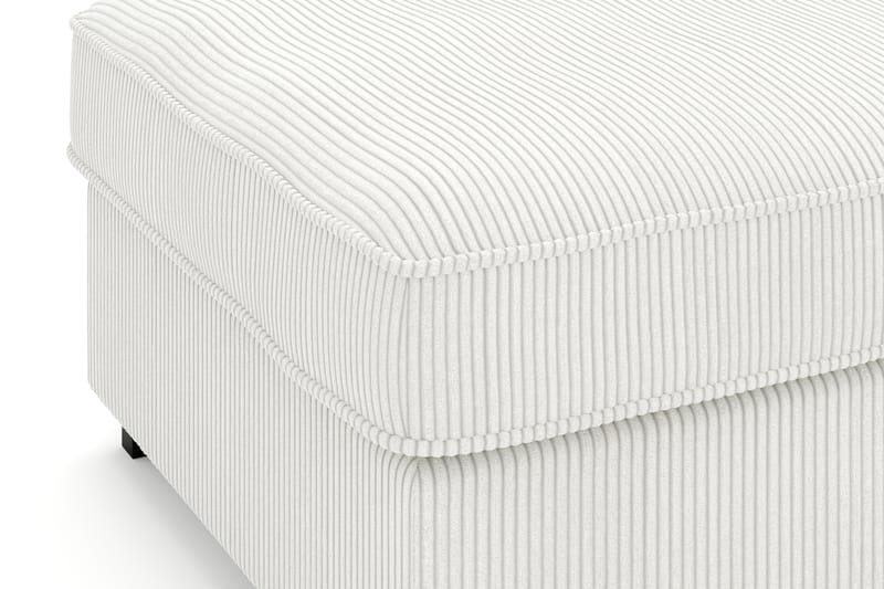 Rossita Jalkatuki Vakosametti - Offwhite - Huonekalut - Tuoli & nojatuoli - Jakkara & jalkarahi - Rahi