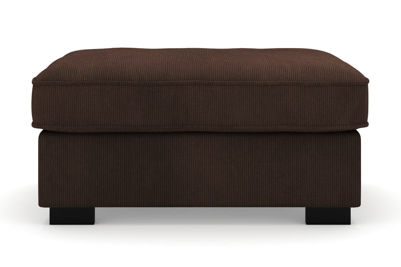 Rossita Jalkatuki Vakosametti - Ruskea - Huonekalut - Tuoli & nojatuoli - Jakkara & jalkarahi - Rahi