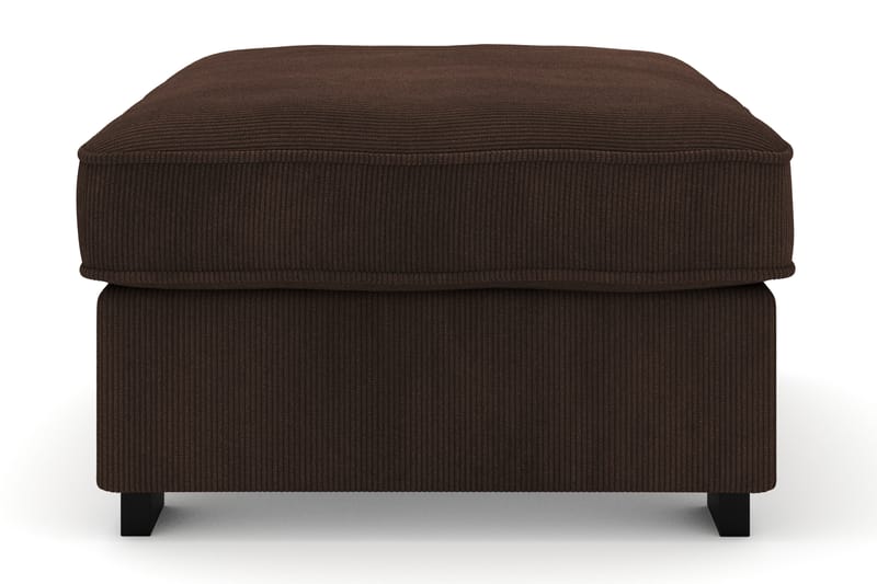 Rossita Jalkatuki Vakosametti - Ruskea - Huonekalut - Tuoli & nojatuoli - Jakkara & jalkarahi - Rahi