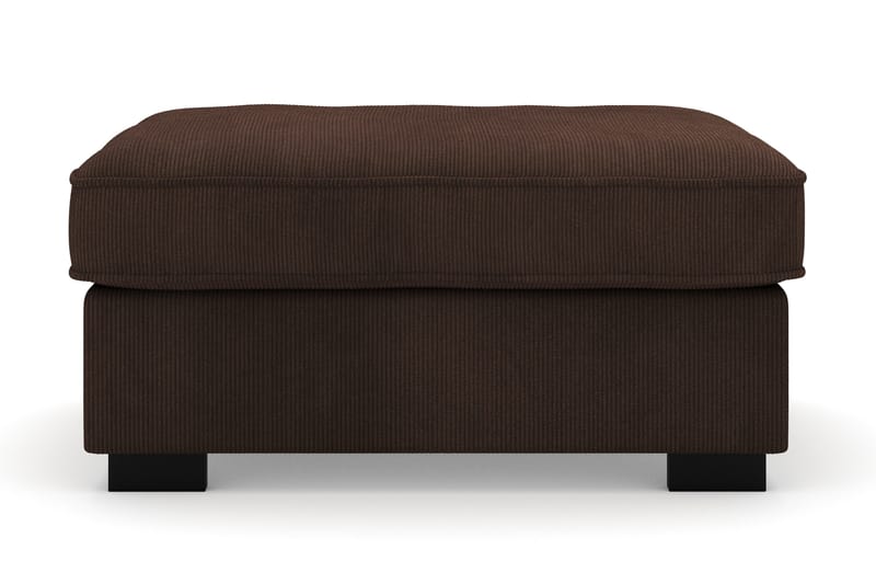 Rossita Jalkatuki Vakosametti - Ruskea - Huonekalut - Tuoli & nojatuoli - Jakkara & jalkarahi - Rahi