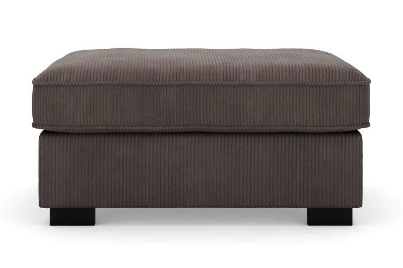 Rossita Jalkatuki Vakosametti - Tummanharmaa - Huonekalut - Tuoli & nojatuoli - Jakkara & jalkarahi - Rahi