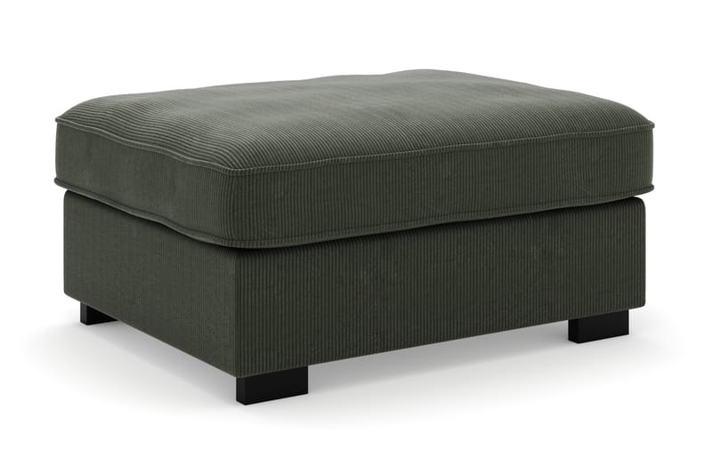 Rossita Jalkatuki Vakosametti - Tummanvihreä - Huonekalut - Tuoli & nojatuoli - Jakkara & jalkarahi - Rahi