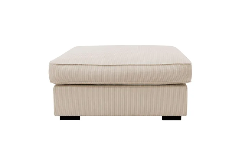 Rossita lyx Rahituoli - Beige Vakosametti - Huonekalut - Tuoli & nojatuoli - Jakkara & jalkarahi - Rahi