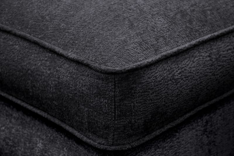 Rossita lyx Rahituoli - Musta Chenille - Huonekalut - Tuoli & nojatuoli - Jakkara & jalkarahi - Rahi