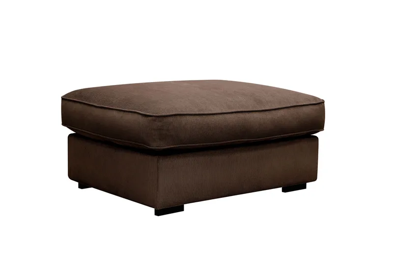 Rossita lyx Rahituoli - Ruskea Vakosametti - Huonekalut - Tuoli & nojatuoli - Jakkara & jalkarahi - Rahi