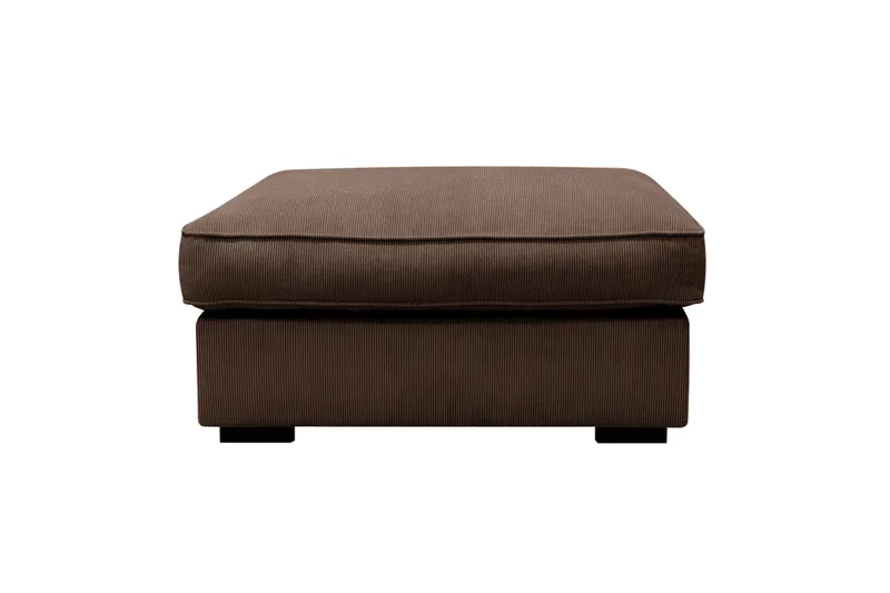 Rossita lyx Rahituoli - Ruskea Vakosametti - Huonekalut - Tuoli & nojatuoli - Jakkara & jalkarahi - Rahi