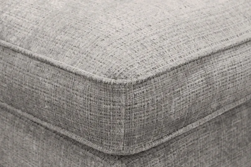 Rossita lyx Rahituoli - Vaaleanharmaa Chenille - Huonekalut - Tuoli & nojatuoli - Jakkara & jalkarahi - Rahi