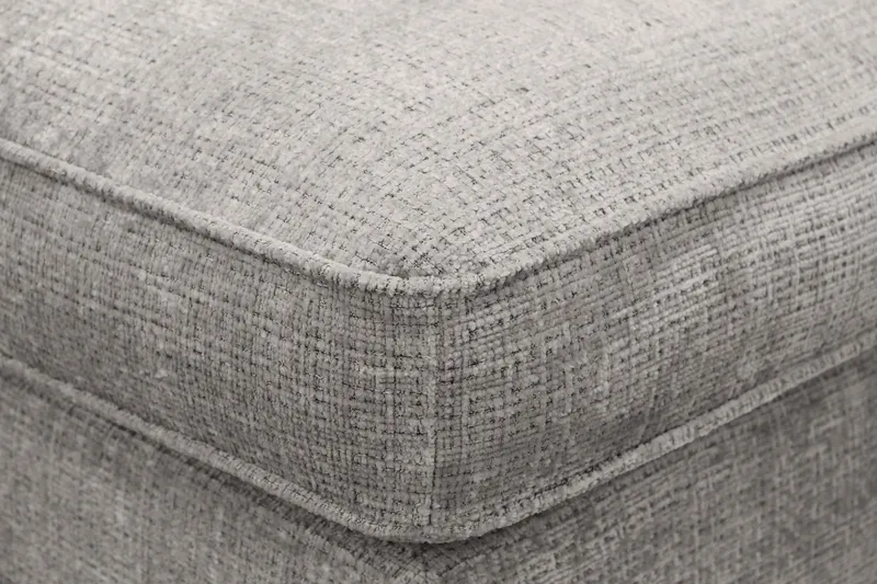 Rossita lyx Rahituoli - Vaaleanharmaa Chenille - Huonekalut - Tuoli & nojatuoli - Jakkara & jalkarahi - Rahi