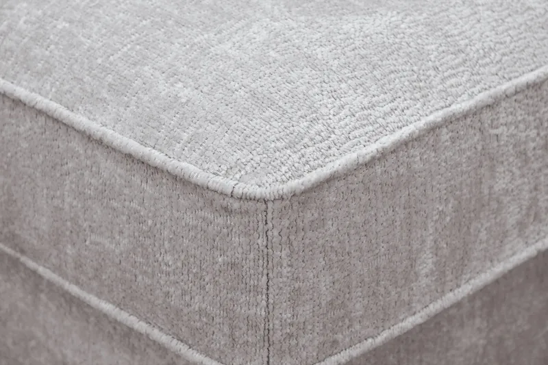 Rossita Rahi chenillessä - Harmaa/Pähkinänruskea - Huonekalut - Tuoli & nojatuoli - Jakkara & jalkarahi - Rahi