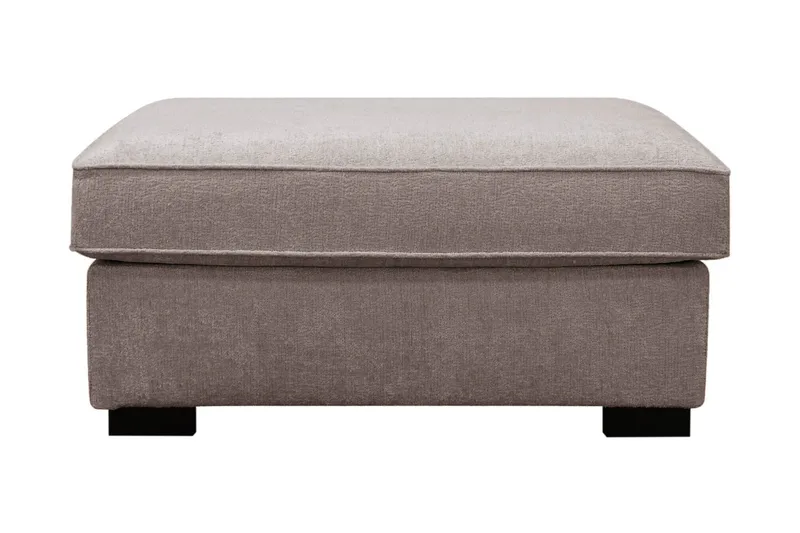 Rossita Rahi chenillessä - Harmaa/Pähkinänruskea - Huonekalut - Tuoli & nojatuoli - Jakkara & jalkarahi - Rahi