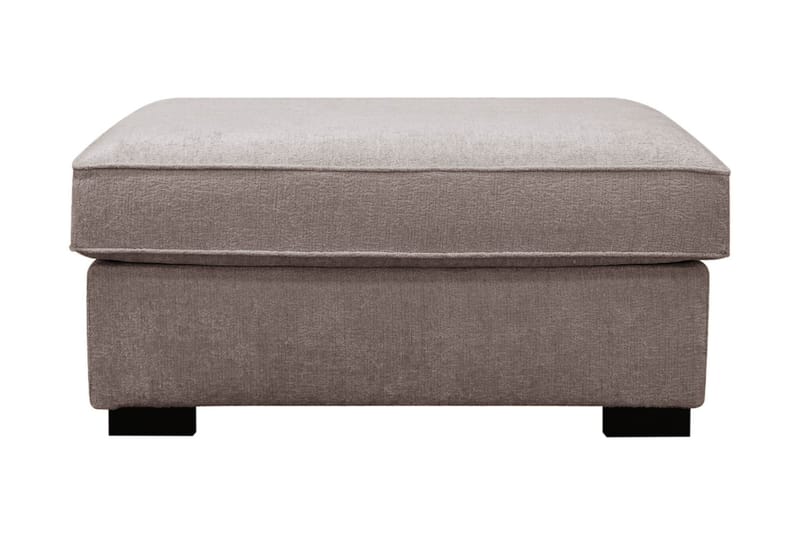 Rossita Rahi chenillessä - Harmaa/Pähkinänruskea - Huonekalut - Tuoli & nojatuoli - Jakkara & jalkarahi - Rahi