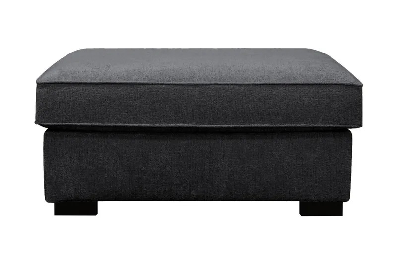 Rossita Rahi chenillessä - Musta - Huonekalut - Tuoli & nojatuoli - Jakkara & jalkarahi - Rahi