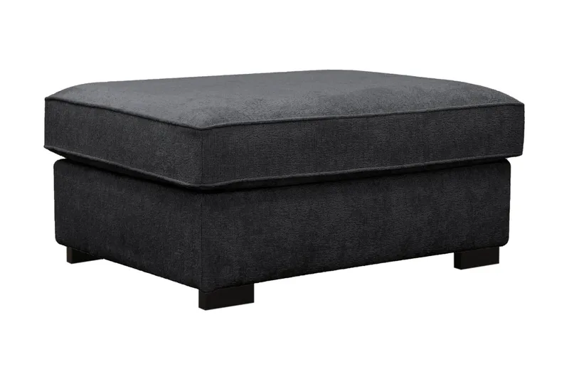 Rossita Rahi chenillessä - Musta - Huonekalut - Tuoli & nojatuoli - Jakkara & jalkarahi - Rahi