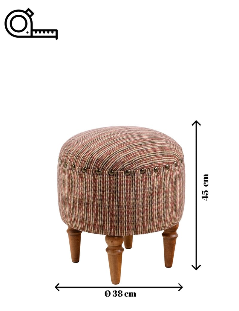 Rubby istuinrahi 38 cm pyöreä - Huonekalut - Tuoli & nojatuoli - Jakkara & jalkarahi - Rahi