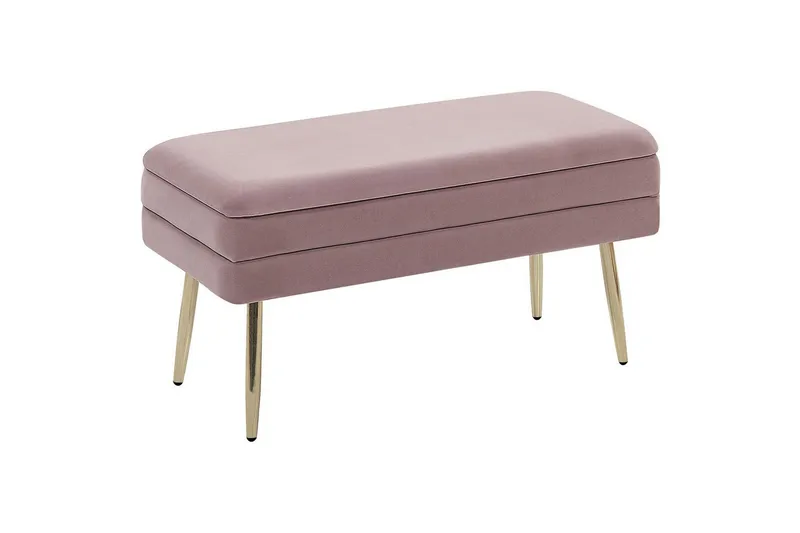 Säilytyspenkki Durham Vaaleanpunainen, Vaaleanpunainen