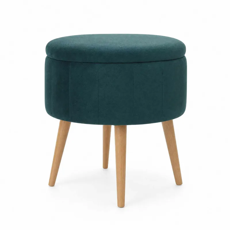 Säilytysrahi Atelier Del Sofa Berlin Babyface (Ø45 x K44 cm) Smaragdi, undefined