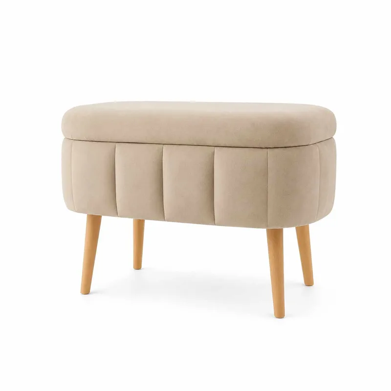 Säilytysrahi Atelier Del Sofa Mini Oslo (60 x 46 x 35 cm) Beige, undefined