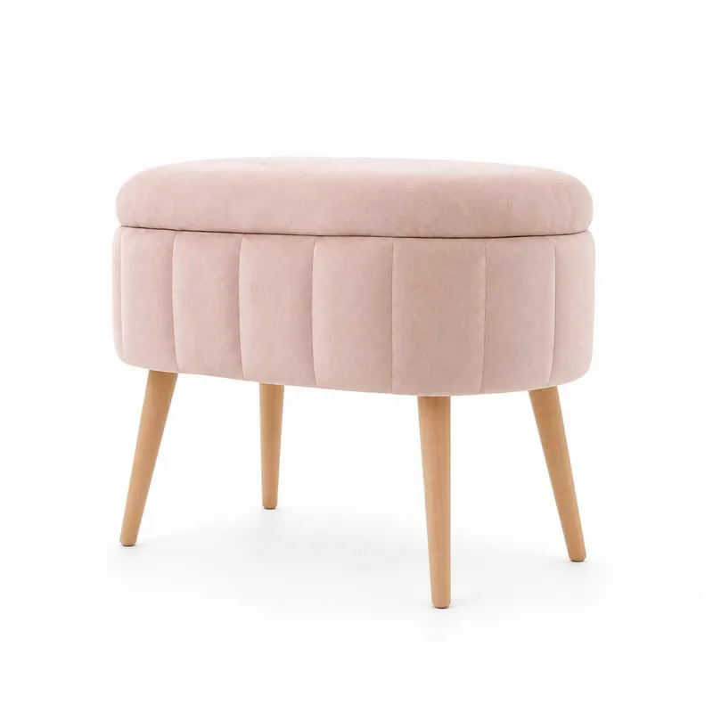 Säilytysrahi Atelier Del Sofa Mini Oslo (60 x 46 x 35 cm) Vaaleanpunainen, undefined