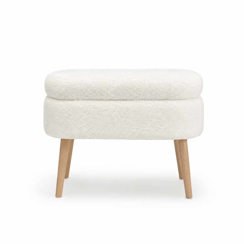 Säilytysrahi Atelier Del Sofa Mini Oslo (60 x 46 x 35 cm) Valkoinen, undefined