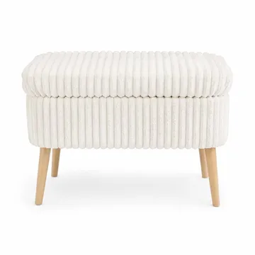 Säilytysrahi Atelier Del Sofa Mini Oslo Linen (60 x 46 x 35 cm) Toscano Cream