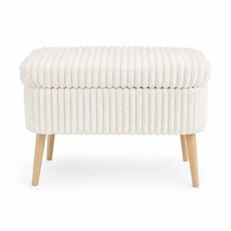 Säilytysrahi Atelier Del Sofa Mini Oslo Linen (60 x 46 x 35 cm) Toscano Cream, undefined
