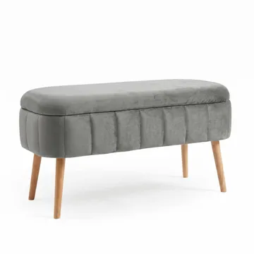Säilytysrahi Atelier Del Sofa Oslo Babyface (90 x 46 x 35 cm) Antrasiitti