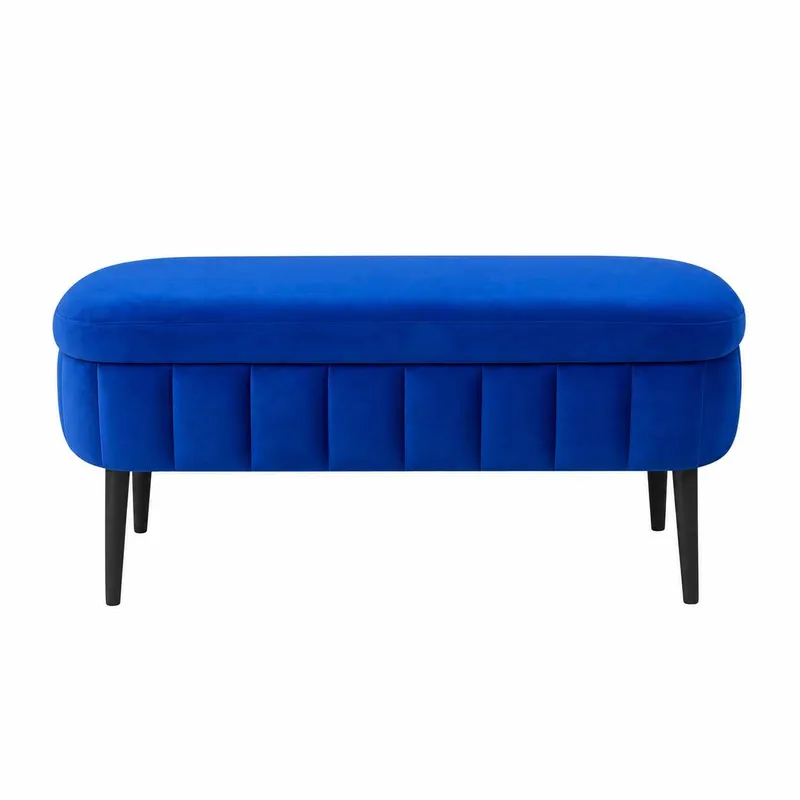 Säilytysrahi Atelier Del Sofa Oslo Babyface (90 x 46 x 35 cm) Sax Blue, undefined