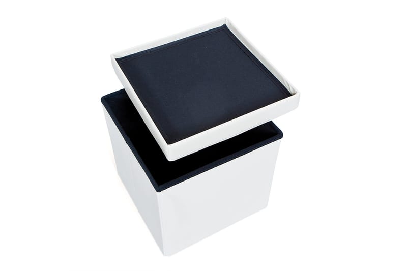 Säilytysrahi Telendos - Valkoinen - Huonekalut - Tuoli & nojatuoli - Jakkara & jalkarahi - Säkkirahi