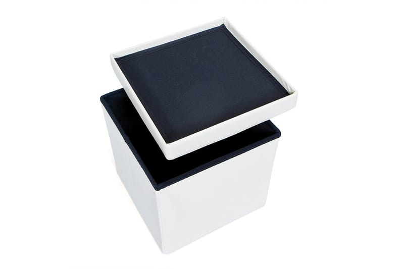 Säilytysrahi Telendos - Valkoinen - Huonekalut - Tuoli & nojatuoli - Jakkara & jalkarahi - Säkkirahi