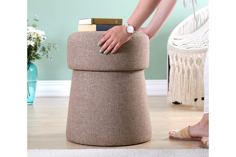 Istuinrahi Alamogordo 40 cm - Ruskea - Huonekalut - Tuoli & nojatuoli - Jakkara & jalkarahi - Säkkirahi