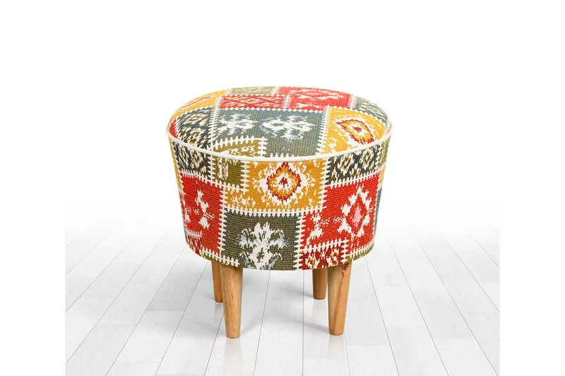 Istuinrahi Ansonia 42 cm - Beige/Punainen - Huonekalut - Tuoli & nojatuoli - Jakkara & jalkarahi - Säkkirahi