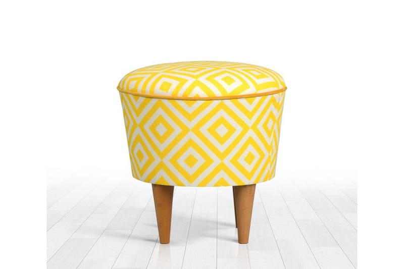 Istuinrahi Apalachicola 42 cm - Keltainen - Huonekalut - Tuoli & nojatuoli - Jakkara & jalkarahi - Säkkirahi