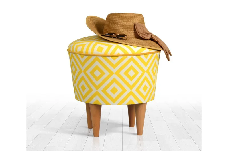 Istuinrahi Apalachicola 42 cm, Keltainen