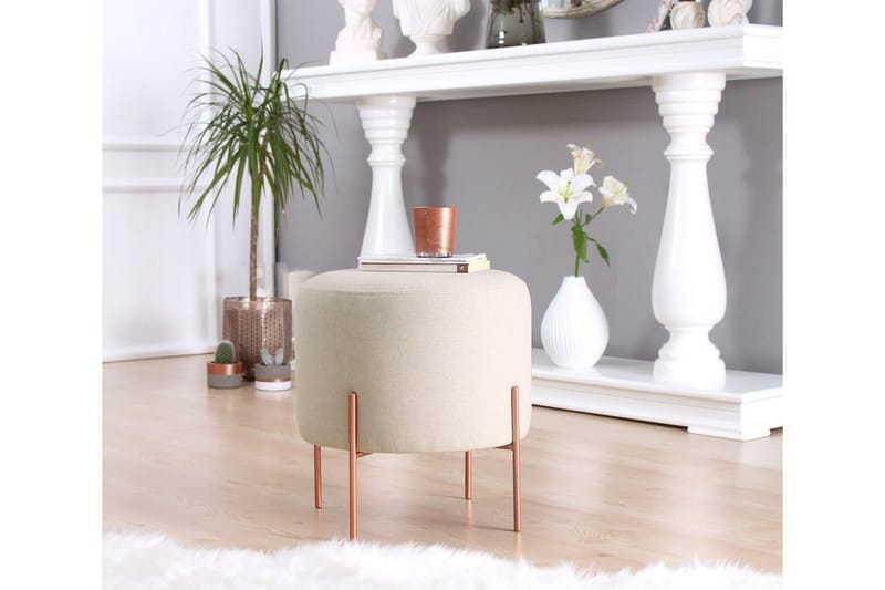 Istuinrahi Armidale 40 cm - Beige - Huonekalut - Tuoli & nojatuoli - Jakkara & jalkarahi - Säkkirahi