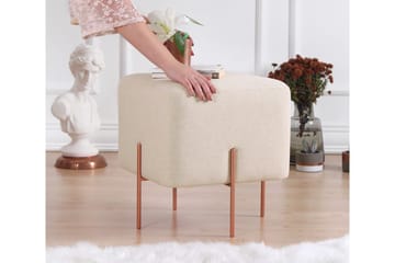 Istuinrahi Armidale 40 cm - Beige - Huonekalut - Tuoli & nojatuoli - Jakkara & jalkarahi - Säkkirahi