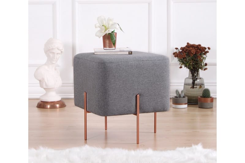 Istuinrahi Armidale 40 cm - Harmaa - Huonekalut - Tuoli & nojatuoli - Jakkara & jalkarahi - Säkkirahi