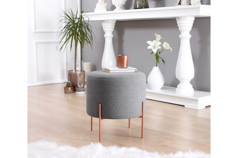 Istuinrahi Armidale 40 cm - Harmaa - Huonekalut - Tuoli & nojatuoli - Jakkara & jalkarahi - Säkkirahi