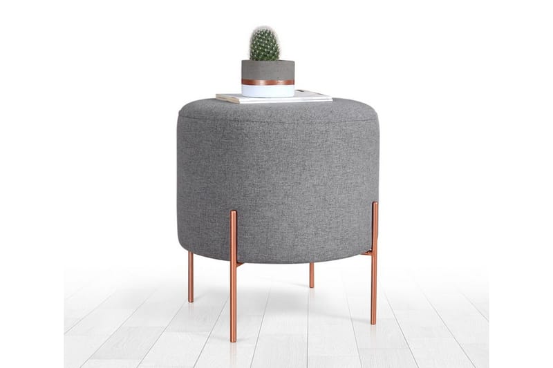 Istuinrahi Armidale 40 cm - Harmaa - Huonekalut - Tuoli & nojatuoli - Jakkara & jalkarahi - Säkkirahi