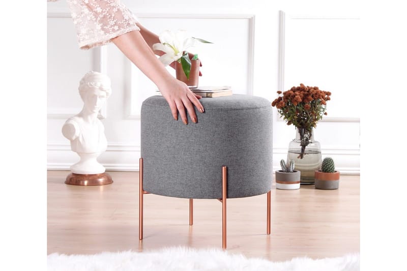 Istuinrahi Armidale 40 cm - Harmaa - Huonekalut - Tuoli & nojatuoli - Jakkara & jalkarahi - Säkkirahi