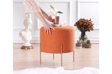 Istuinrahi Armidale 40 cm - Oranssi - Huonekalut - Tuoli & nojatuoli - Jakkara & jalkarahi - Säkkirahi