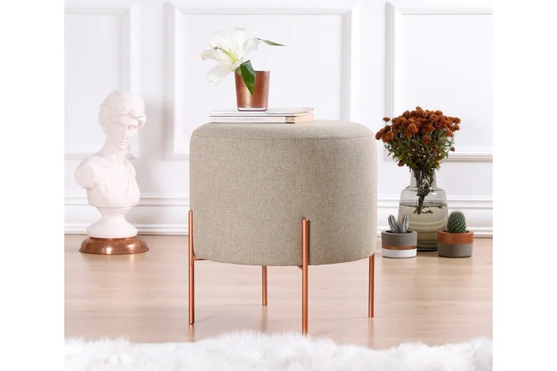 Istuinrahi Armidale 40 cm - Ruskea - Huonekalut - Tuoli & nojatuoli - Jakkara & jalkarahi - Säkkirahi