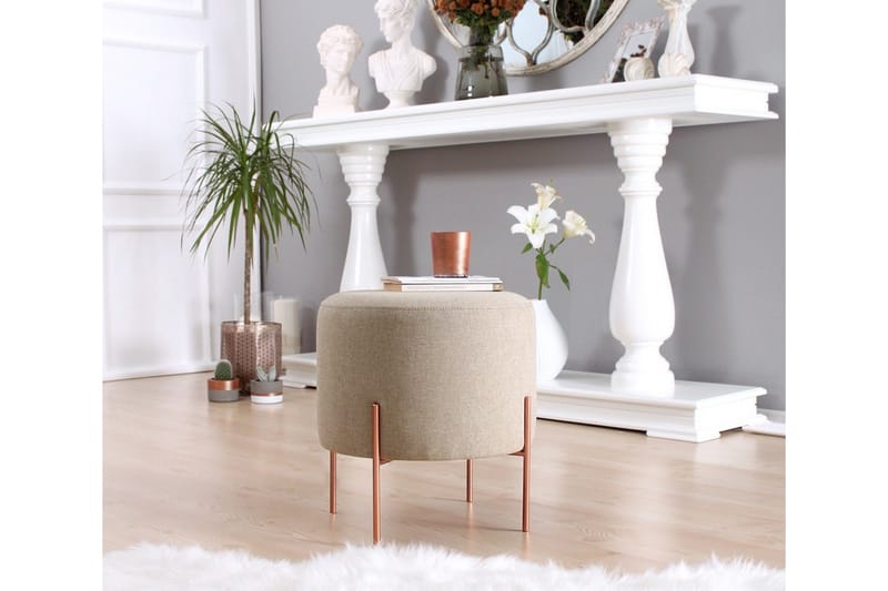 Istuinrahi Armidale 40 cm - Ruskea - Huonekalut - Tuoli & nojatuoli - Jakkara & jalkarahi - Säkkirahi